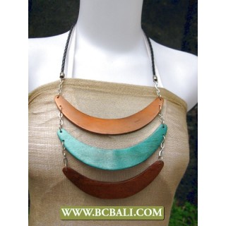 Triangle Wooden Necklace Coloring